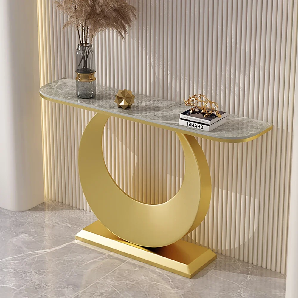 

Simple Trendy Console Tables Beauty Elegant Portable Unique Corner Table Modern Nordic Mesa Esquinera De Sala Home Furniture