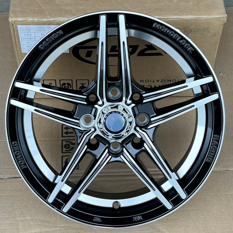 

Factory Custom 14Inch R14 Aluminum Alloy Casting Car Wheel Rim Hub Body For Nissan Fiat