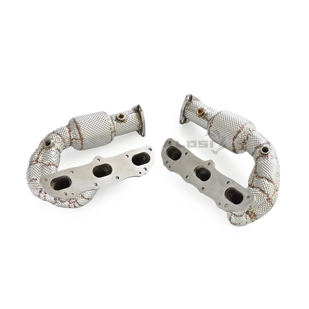 

Suitable for Porsche 911 997.2 3.6/3 2009-2012 Exhaust Manifold Free Flow Ducts