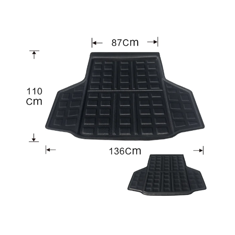 Car Trunk Mat for Honda Accord 10th Gen CV Sport 2018~2023 Luggage Rug Tray Waterproof Cargo Boot Pad Liner Cover Accessories