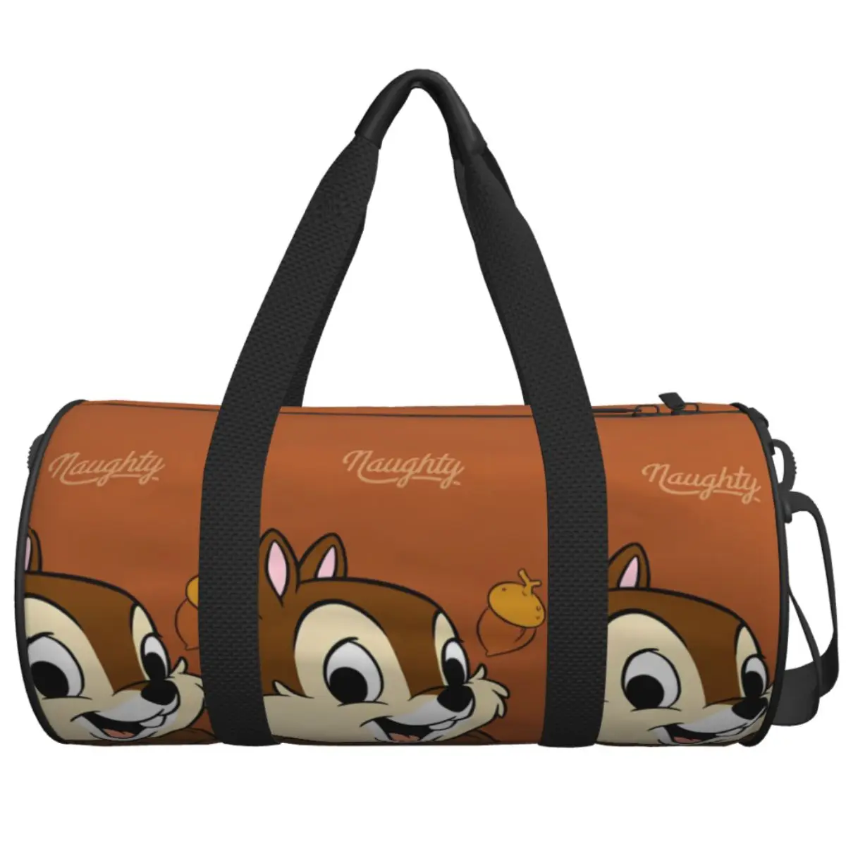 

Chip 'n' Dale Travel Bag Cartoon Anime 3D Print Luggage Gym Bag Men Pattern Large Funny Sports Fitness BagsWaterproof Handbags