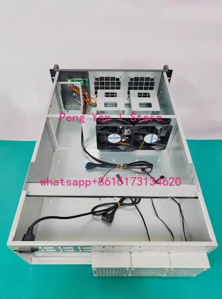 Suitable for AI & Deep Learning! 4U 650mm Deep Chassis, 12-Slot, 4-Channel GPU Server with Dual-Channel Motherboard & USB3.0