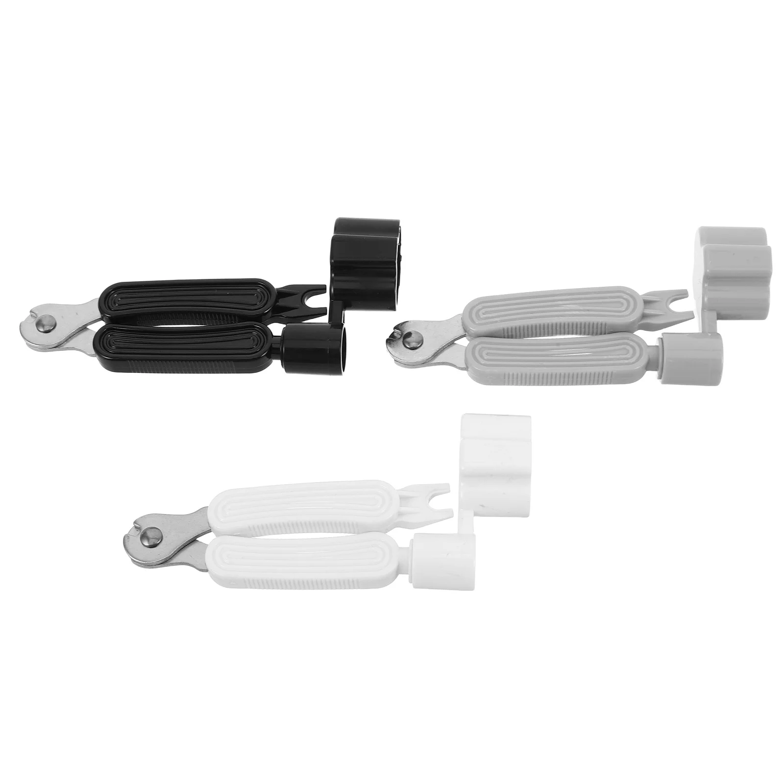 

3Pcs Guitar String Winder Cutter Bridge Pin Puller Three-in-One Tool Easy Restringing Acoustic Electric Guitar Repair Accessory