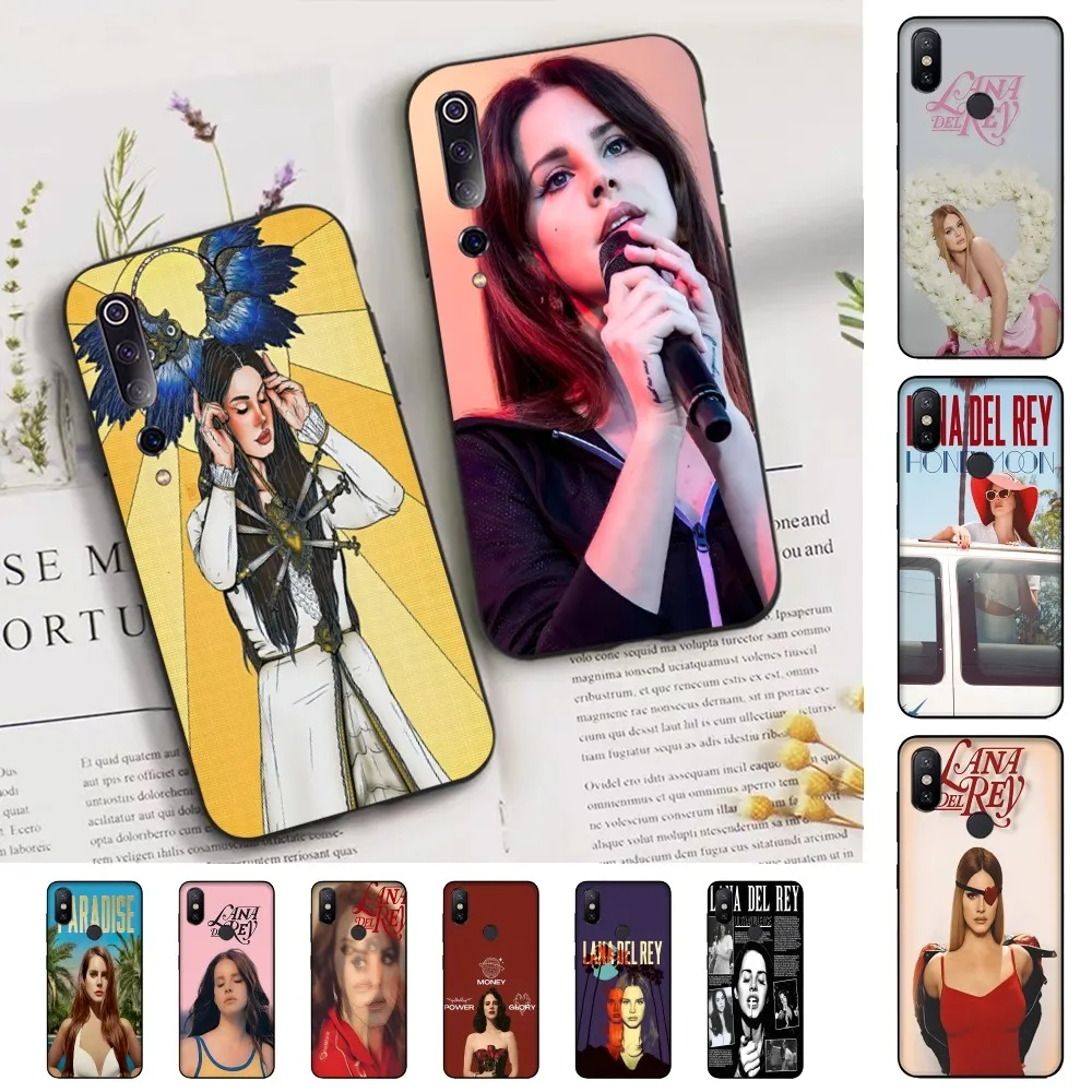 L-Lana D-Del R-Rey Phone Case For Xiaomi Mi 5X 8 9 10 11 12 Lite Pro 10T PocoX3pro PocoM3 Note 10 Pro Lite