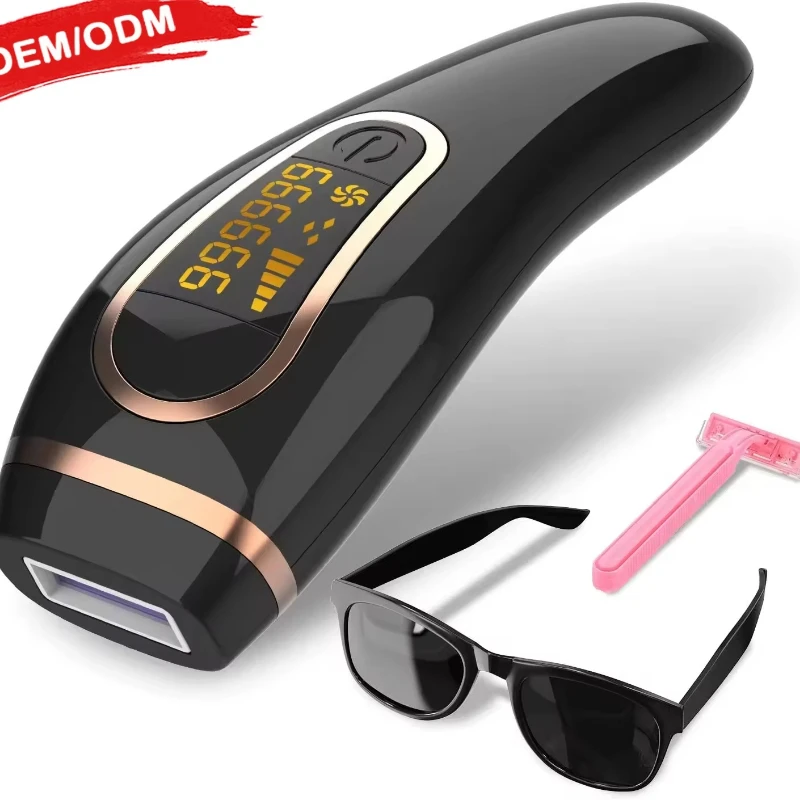 

Лазерный эпилятор IPL для домашнего использования, 999 999 вспышек, для женщин, для всего тела, безболезненное удаление волос