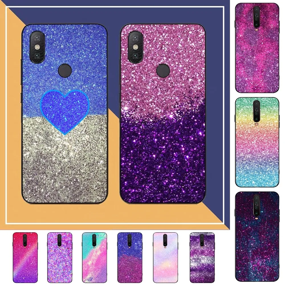 Shiny Glitter Phone Case For Redmi Note 4 X 5 A 6 7 8 Pro T 9 Pro 9S 10 Pro 11 Pro 11S 11Epro PocoM3pro