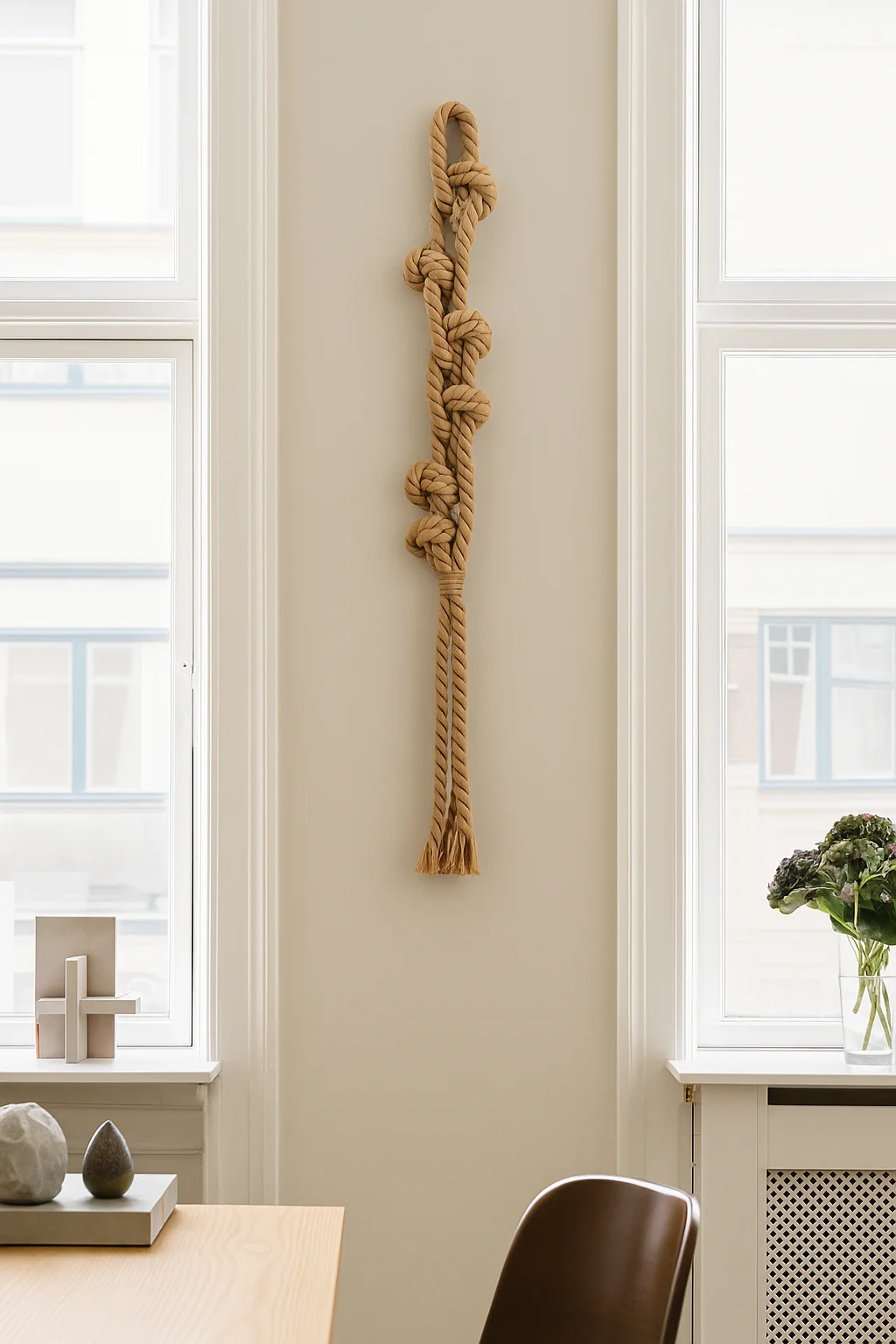 

Modern Hemp Fringe Tassel Terra Cotta Fiber Decorative Wall Hangings Art Gift Designs Home Decoration Wall Decor for Home Luxury