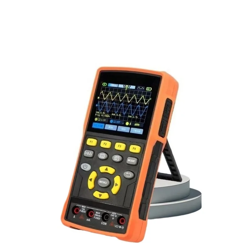 Portable Handheld Digital Oscilloscope 50MHz Mini Signal Generator Tester Compact Automotive Diagnostic Measuring Instrument