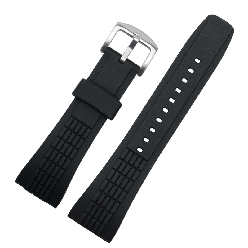 26mm Silicone watch band for Seiko VELATURA/SRH SRH006/SPC007 series Watch strap Waterproof Rubber sports Watch strap