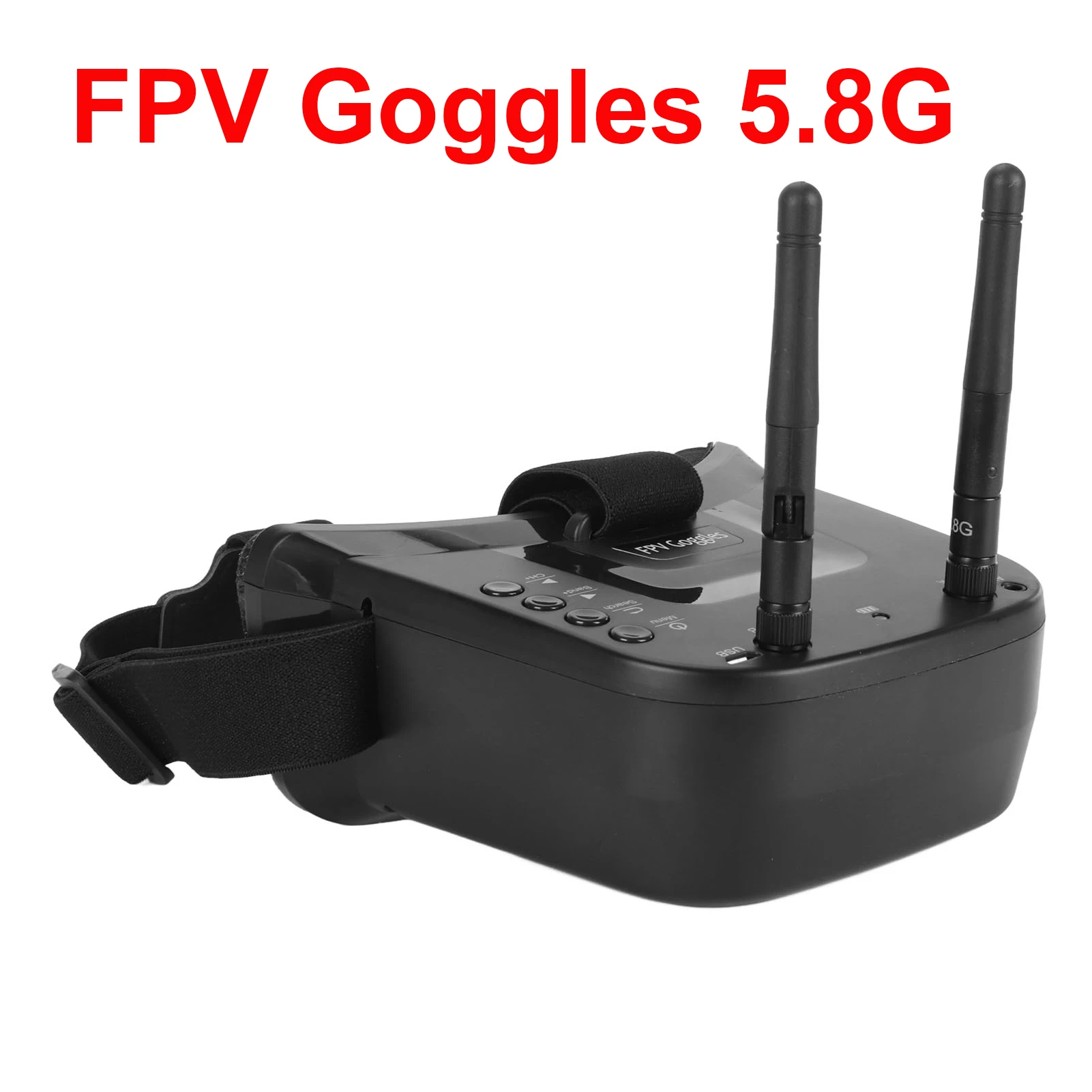 

VR009 FPV очки 5,8G 40-канальный приемник 3-дюймовая видеогарнитура 480x320 HD DVR разнообразие FPV очки для камер, дронов и аксессуаров