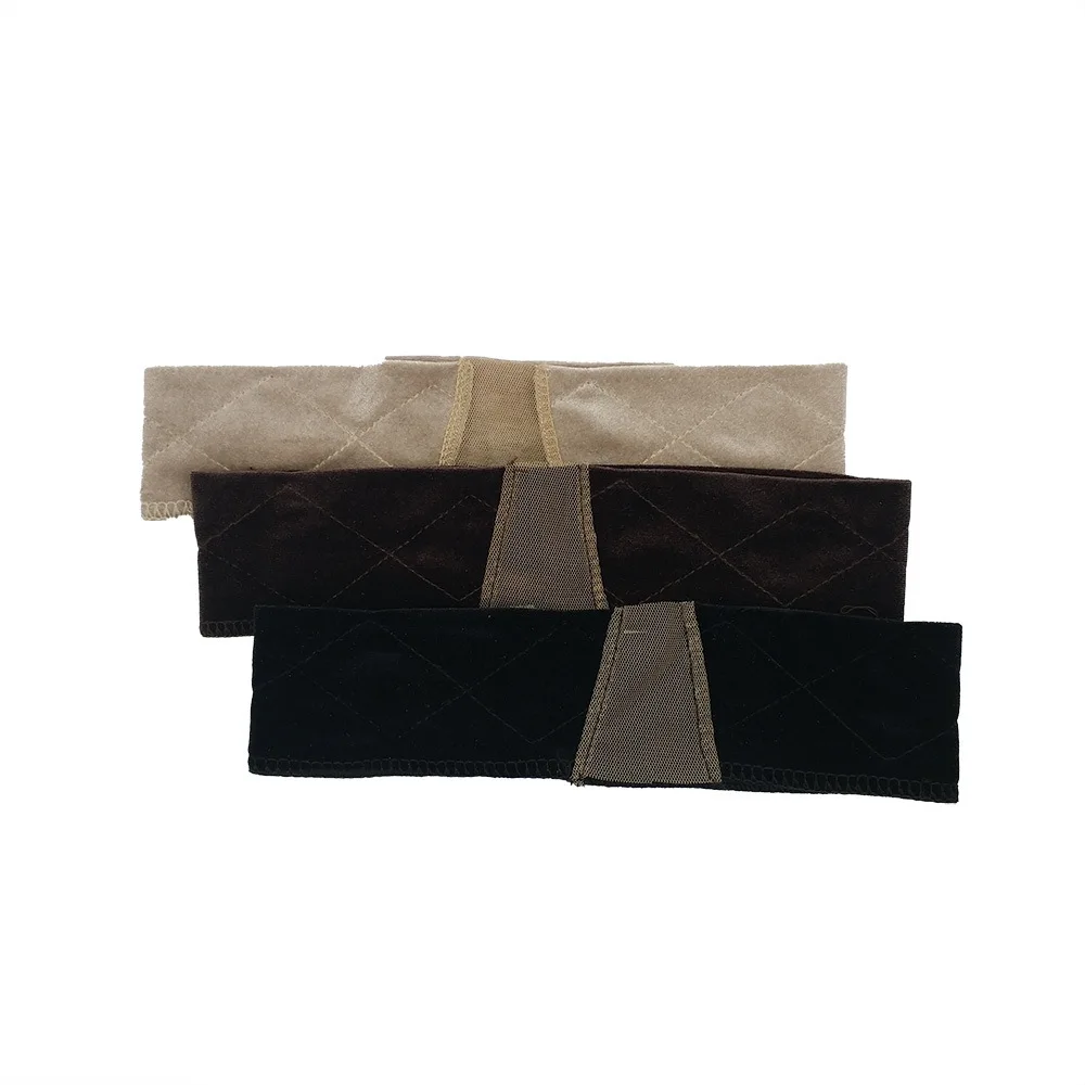 Trapezoidal V-shaped Lace Wig Grip Velvet Lace Parting Wig Headband