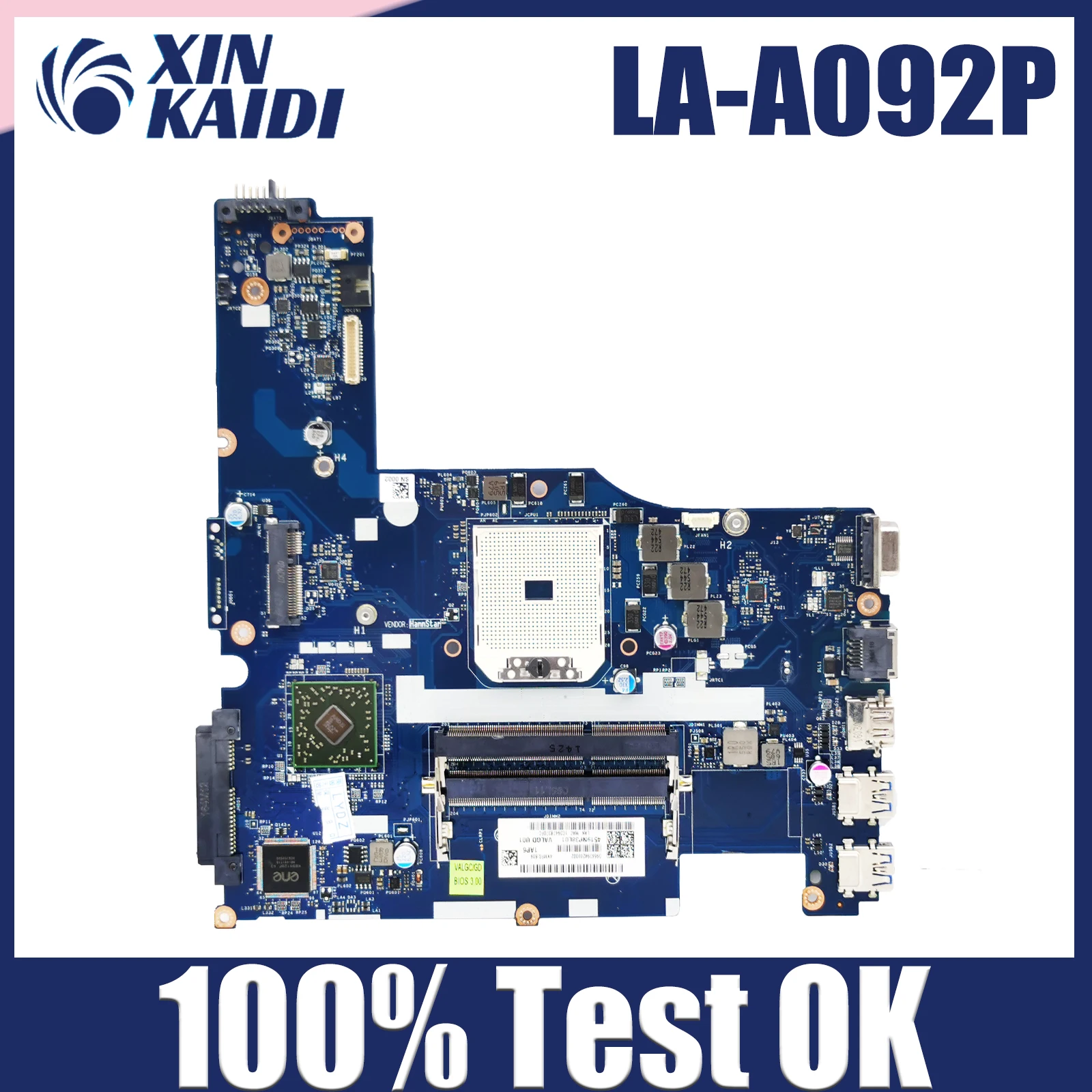 

For Lenovo G505S Laptop Motherboard 11S90003237 90003237 VALGC GD LA-A092P DDR3 Tested ok