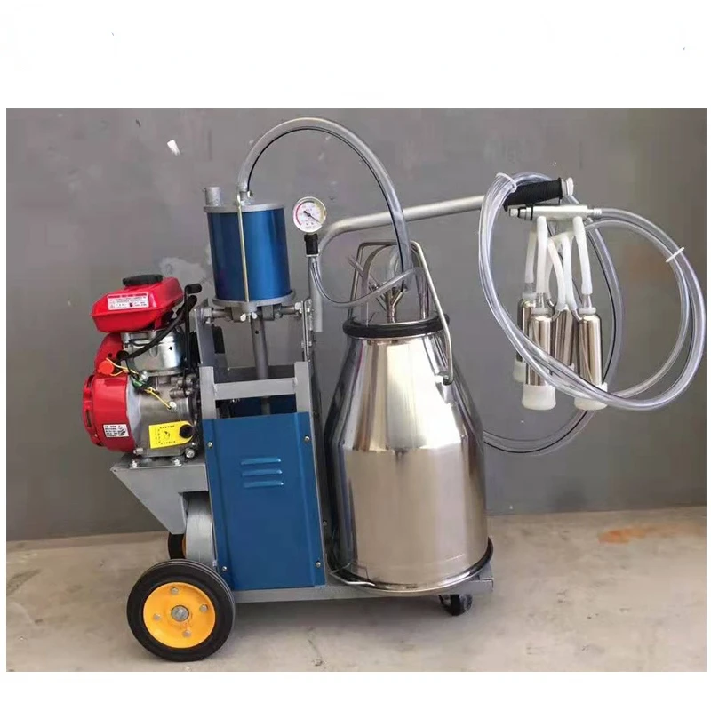 Small cow milking machine