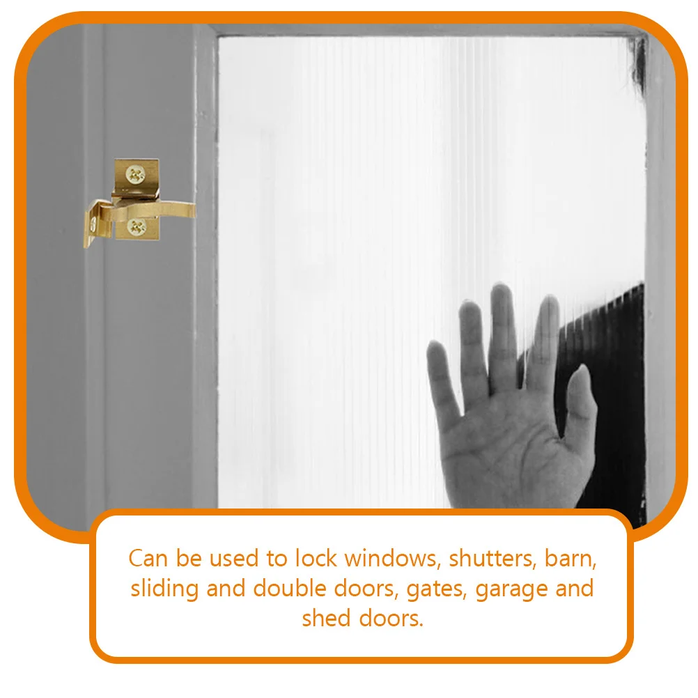 3 قطعة أقفال مزلاج الكوع النحاسية الثقيلة باب الخزانة الصيد لنافذة الأبواب استبدال قوي الصدأ إكسسوارات الأجزاء الداخلية للكمبيوتر