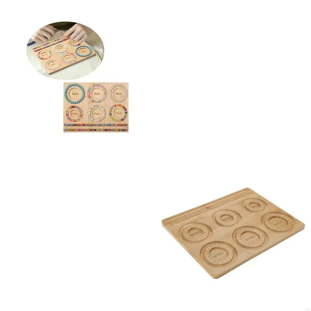 R3MC DIY Beading Board Suitable for Jewelry Making Bracelets Necklaces