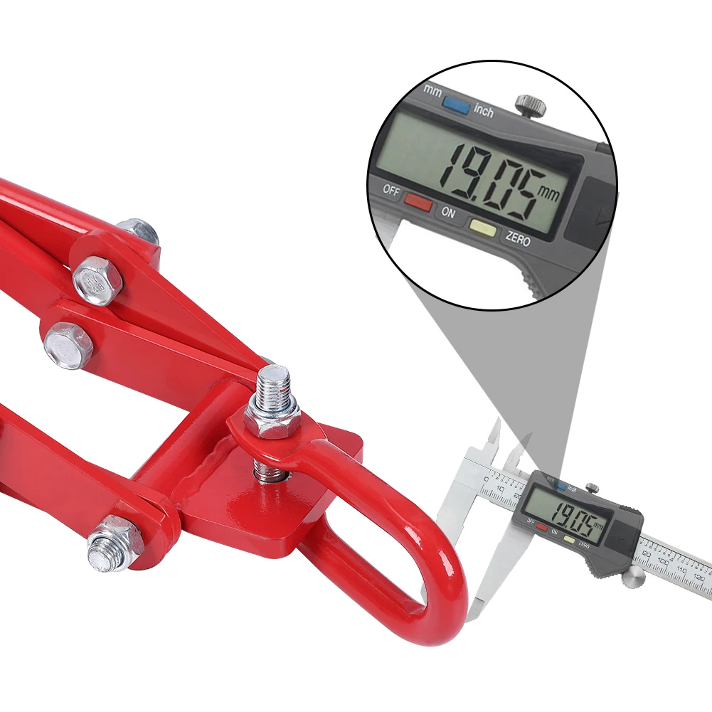 Pinzas de elevación de troncos de 28 "con 1 par de guantes de alta resistencia, 4 garras, garra de madera fellada, gancho de registro