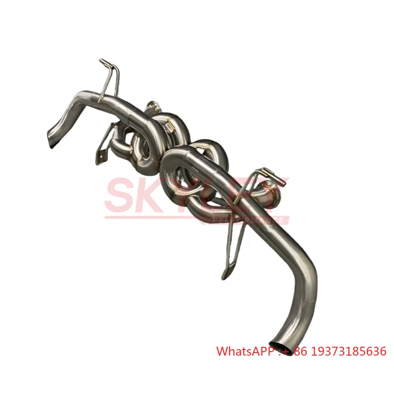 Hochleistungs-Racing-Catback-Auspuff für Audi R8 V10 Gen 2, Sport-Auspuffanlage True F1