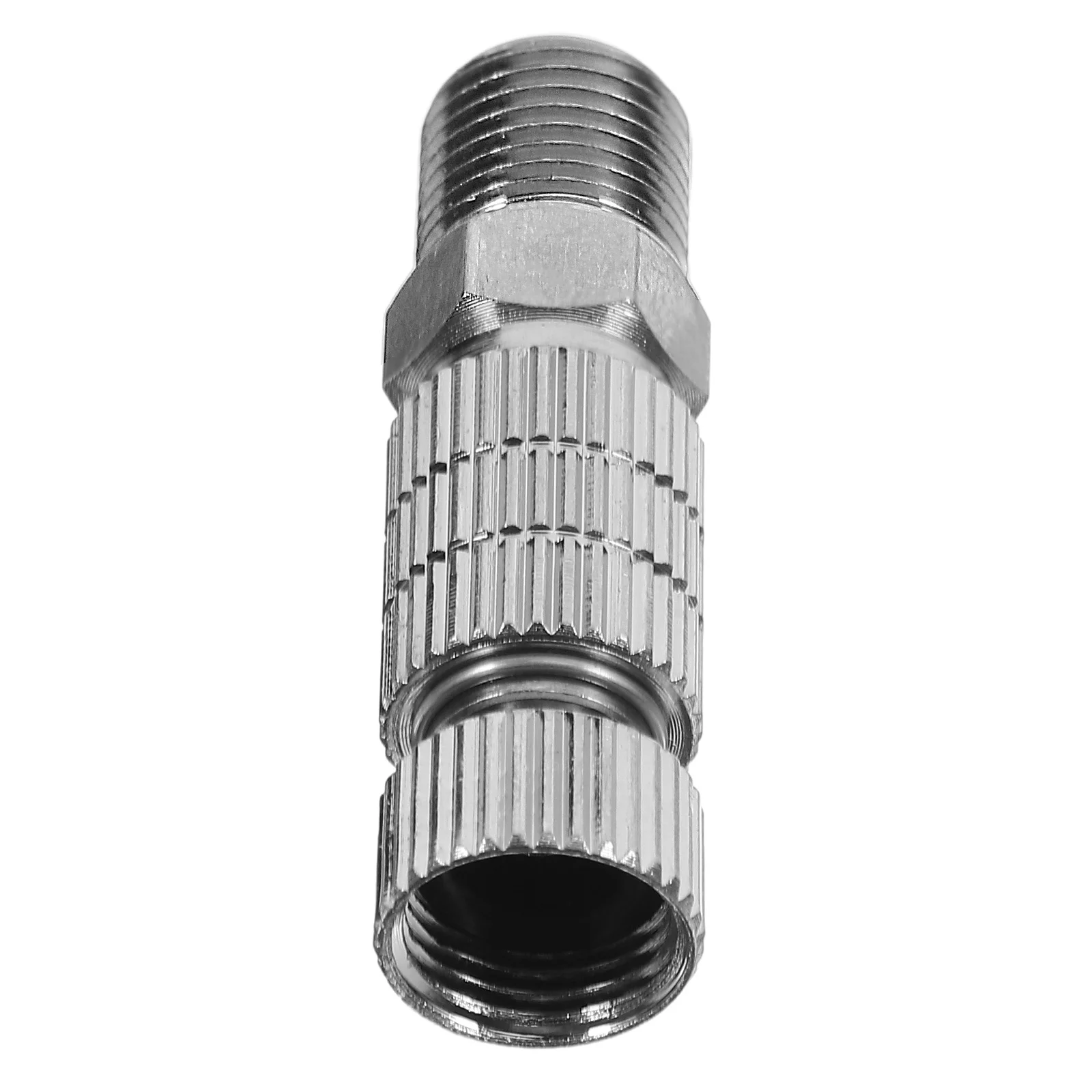 1 مجموعة 1 مجموعة طقم محوّل الإفراج السريع موصلات معدنية لا تسرب تصميم مدمج دائم استبدال مقرنة محولات خرطوم البخاخة