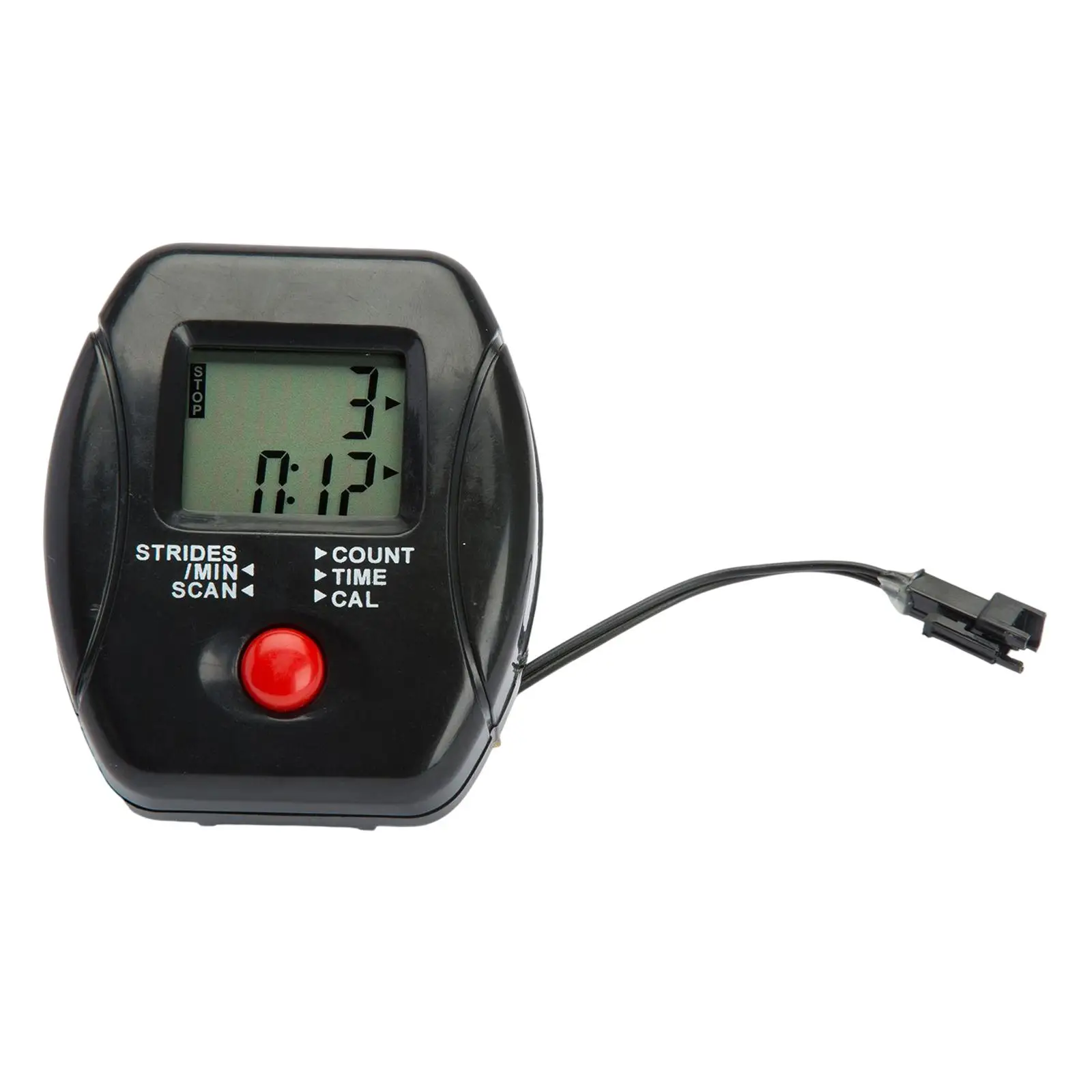 Multifunction Monitor Speedometer Stationary Bike Easy to Install LCD for Hydraulic Rowing Machine Riding Counter Measurement