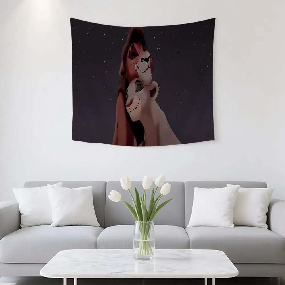 The L-Lion K-King Tapestry Customizable Tapestries Of Various Styles,wall Hangings, Celebrity Photo Printing,wall Hangings