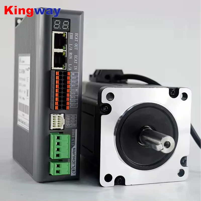 Stepper Motor Ethercat 1.8 Degree 12N.m 7.5A NEMA34 2Phase Closed loop stepper motor with driver LC86H2150+CL3-E86H