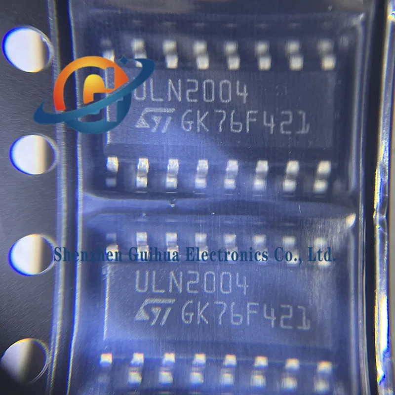 10PCS of brand new genuine ULN2004D ULN2004D1013TR ULN2004 SOP-16 driver