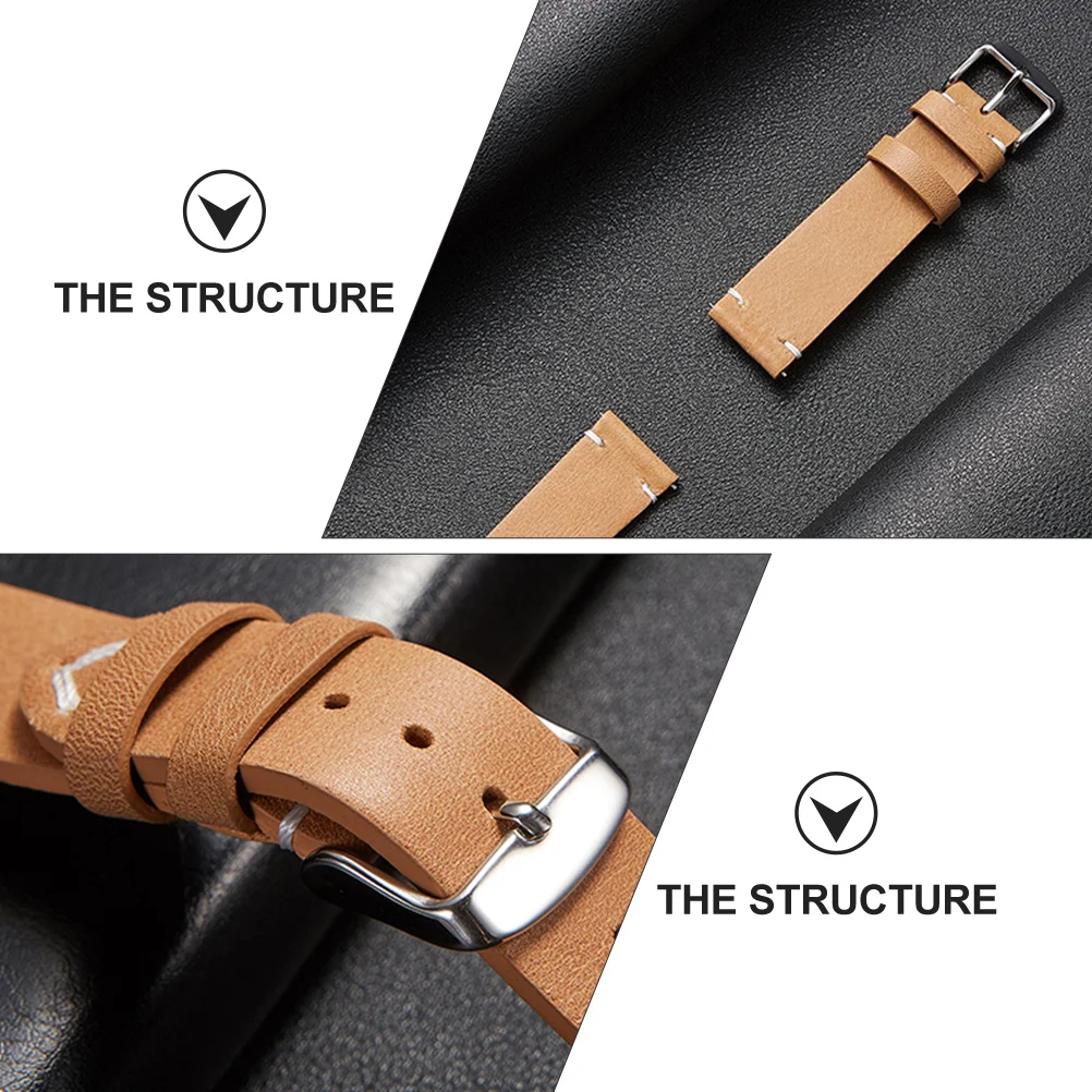 

1Pcs Premium Wrist Strap Mild Breathable Easy to Clean Simple Installation Replacement Watch Band for All Analog Watches