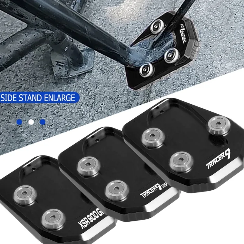 2026 Motorcycle Side Stand Enlarge FOR YAMAHA TRACER TRACER900 TRACER 900 GT XSR-900 2025 Pad Kickstand Support Extension Plate