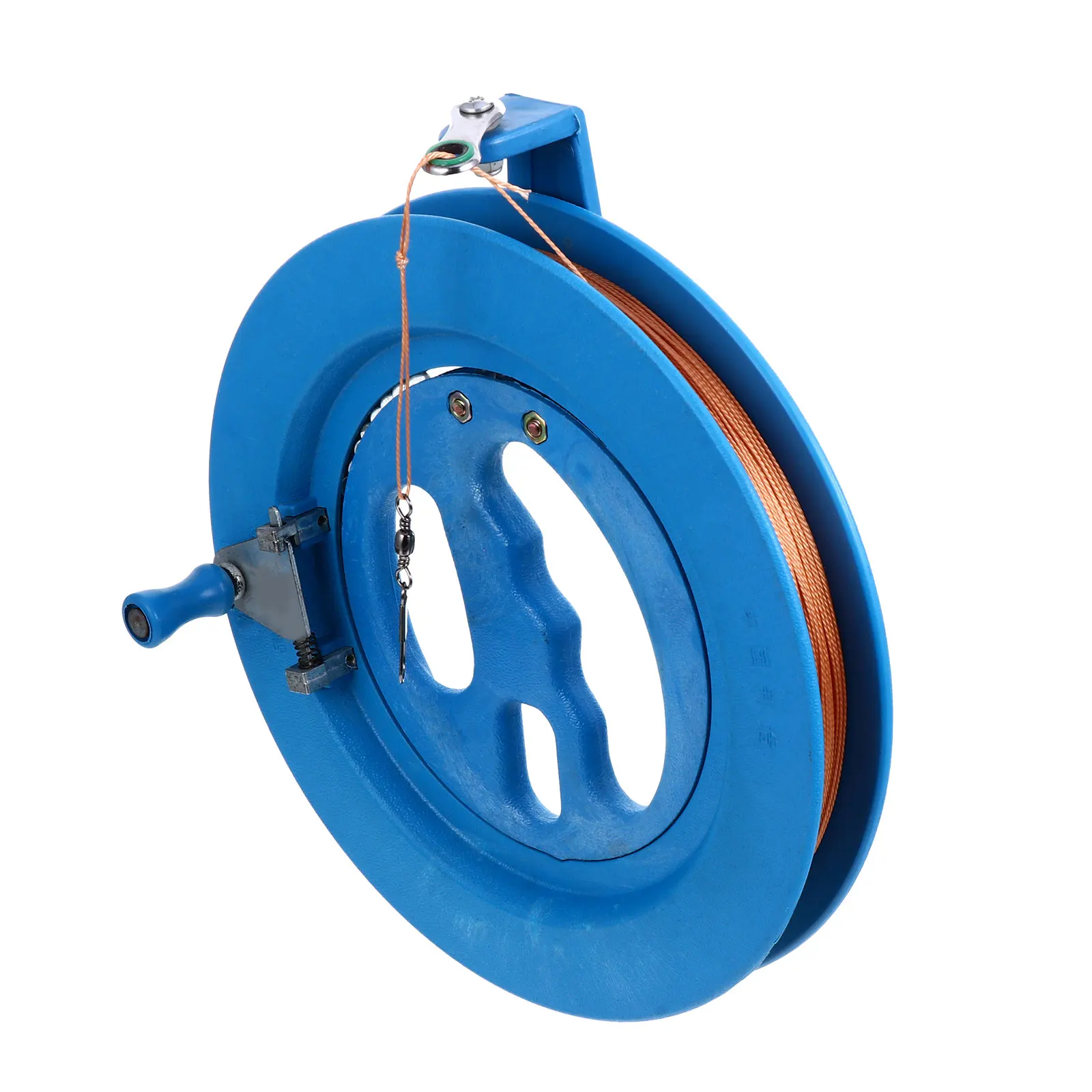 

ABS Plastic Hand Grip Wheel Kite Line Winder Safe Toy Material Solid Scratch Resistant Ergonomic Design Comfortable