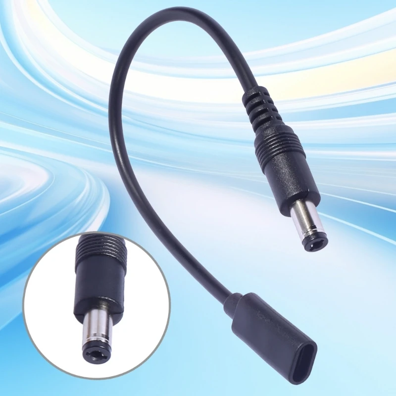 5521 Macho para USB Tipo C extensão Femlale carregamento energia para laptops