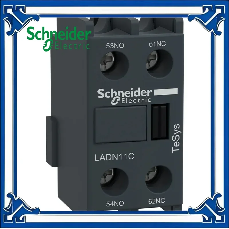 

New LADN11C Original authentic Contactor instantaneous auxiliary contact front mounting auxiliary contact 1 open 1 closed