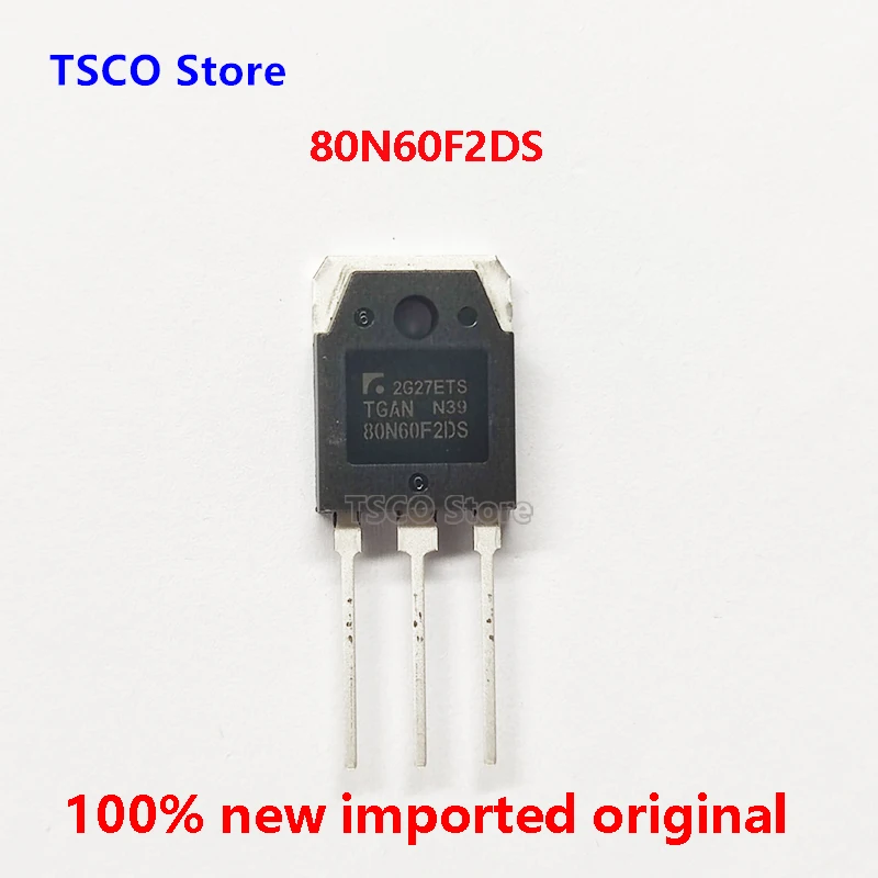 2022+  80N60F2DS TGAN80N60FD  TGAN80N60F2DS   IGBT 80A 600V   100%new original 10pcs