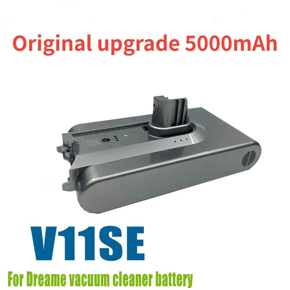 

Original 5000mAh Replacement Battery For Xiaomi Dreame V11 V11SE V12 VVT1 VVN6 VVA1 Wireless Vacuum Cleaner 18650 Battery Pack