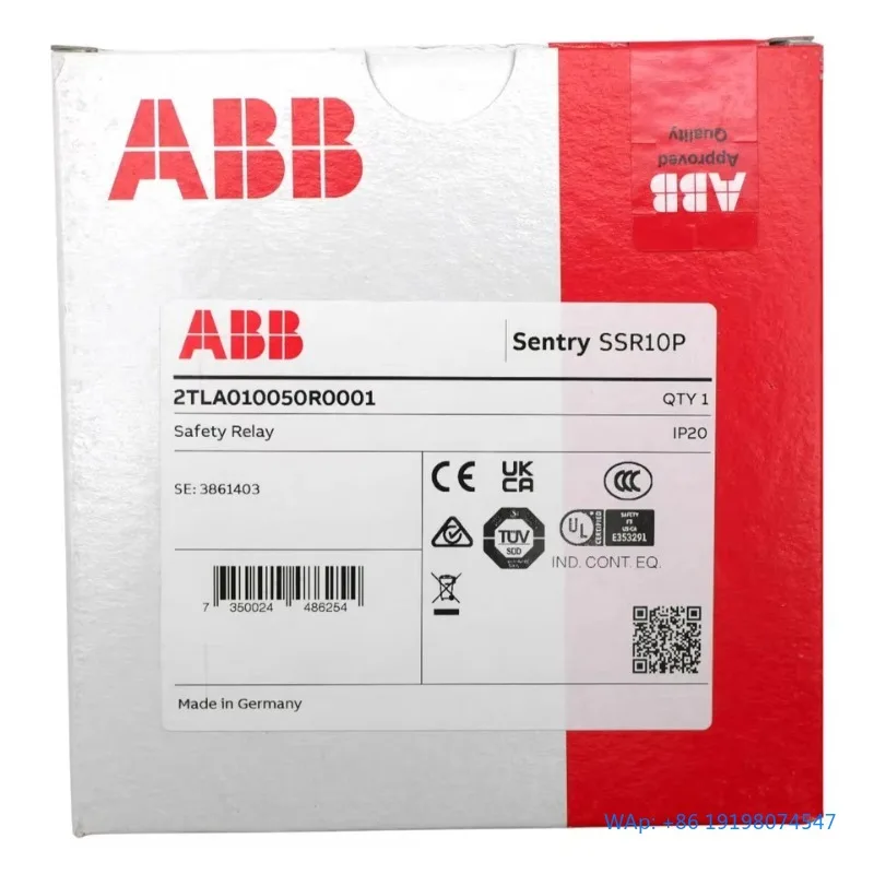 

Safety Relay for PLC Industrial Automation