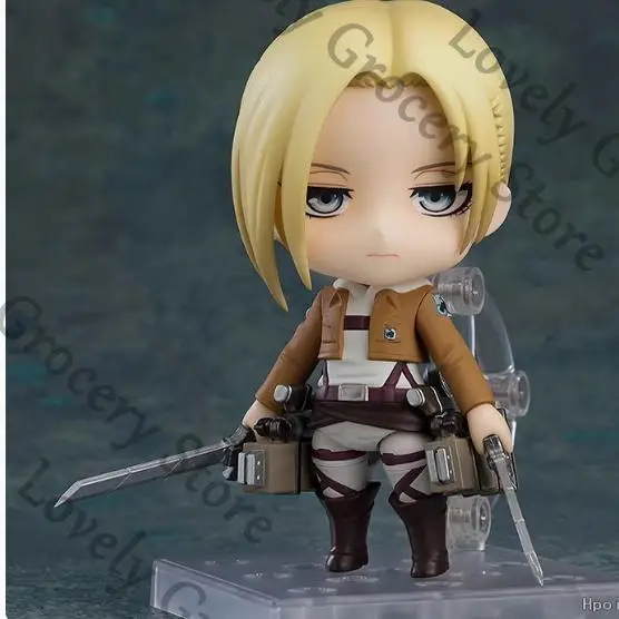 

Anime Shingeki No Kyojin Annie Leonhart Attack on Titan Cosplay Cartoon Garage Kits Figures Model Miniature Figurine Mascot Gift