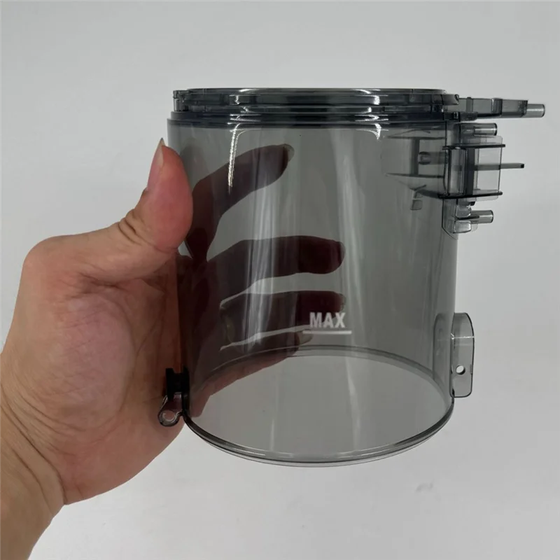 ل Redroad V17 مكنسة كهربائية استبدال كوب الغبار البلاستيك الشفاف دلو الغبار حاوية تخزين جزء