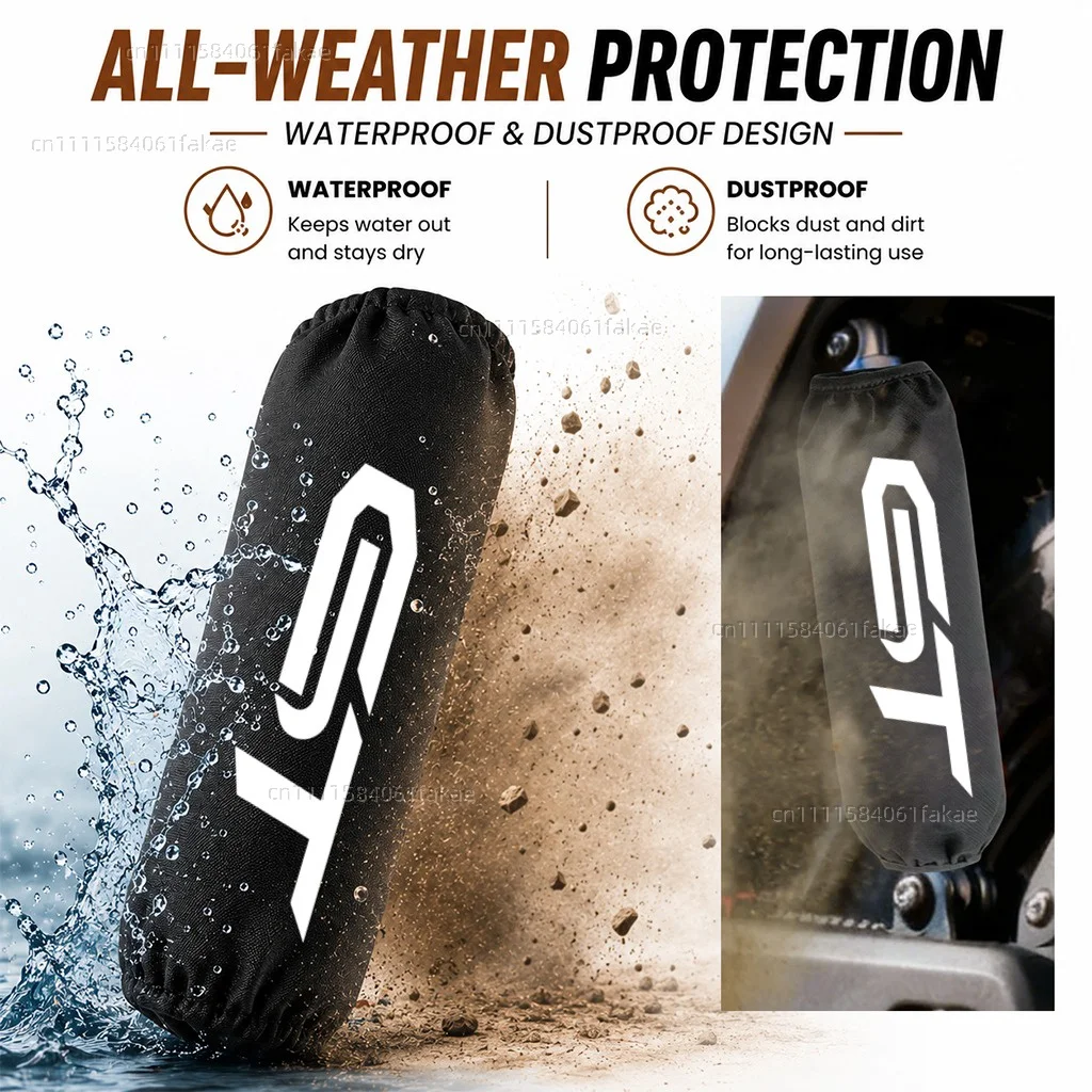 For SUZUKI GSX-S1000GT GSXSGT GSXS-GT GSXS1000GT GSX-S Motorcycle Rear Shock Absorber Protector Cover 270mm 350mm Suspension view 5