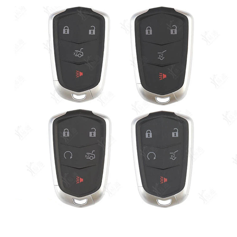 

Smart Remote Control Car Key Shell Case For Cadillac SRX CTS ATS XTS Escalade ESV 4 5 Buttons FOB Replacement Key