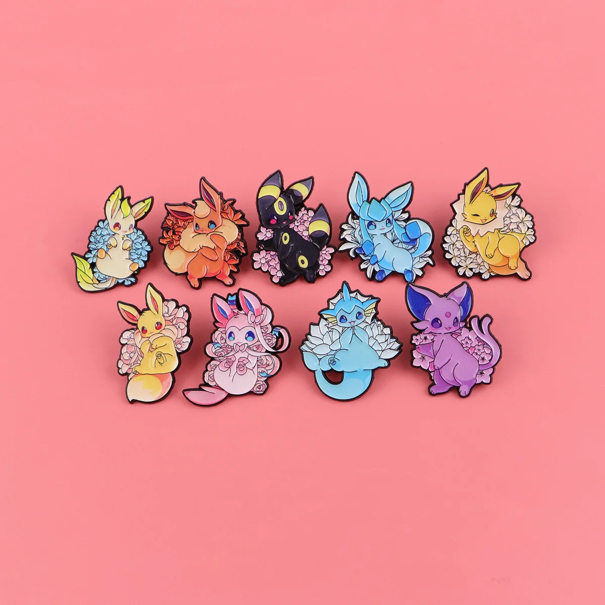 Kawaii Enamel Pins Cute Brooches Cartoon Badges for Backpacks Jackets Hats Jewelry Collection Gifts Cosplay Accessories view 6