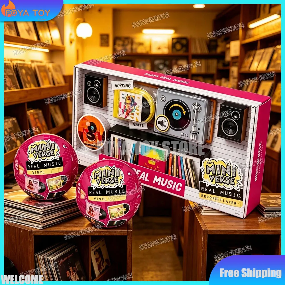 Original Mga'S Miniverse Echte Musik-Vinylplatten - Mini Spielbare Vinylplatten-Serie Blind Box Anime-Figur Mystery Box Sammelgeschenke