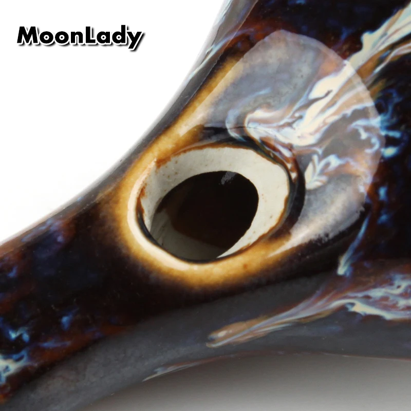 MoonAngel Special Colorful 6 Holes Ocarina New Alto C Ocarina in Special Style Suitable for Children Woodwind Musical Instrument image 6