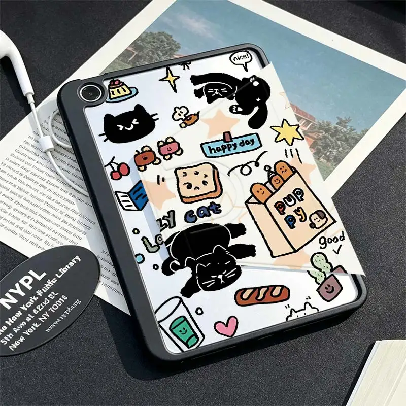 Tri-fold Funda For Samsung S10 S9 12.4 inch Tab A9 8.7