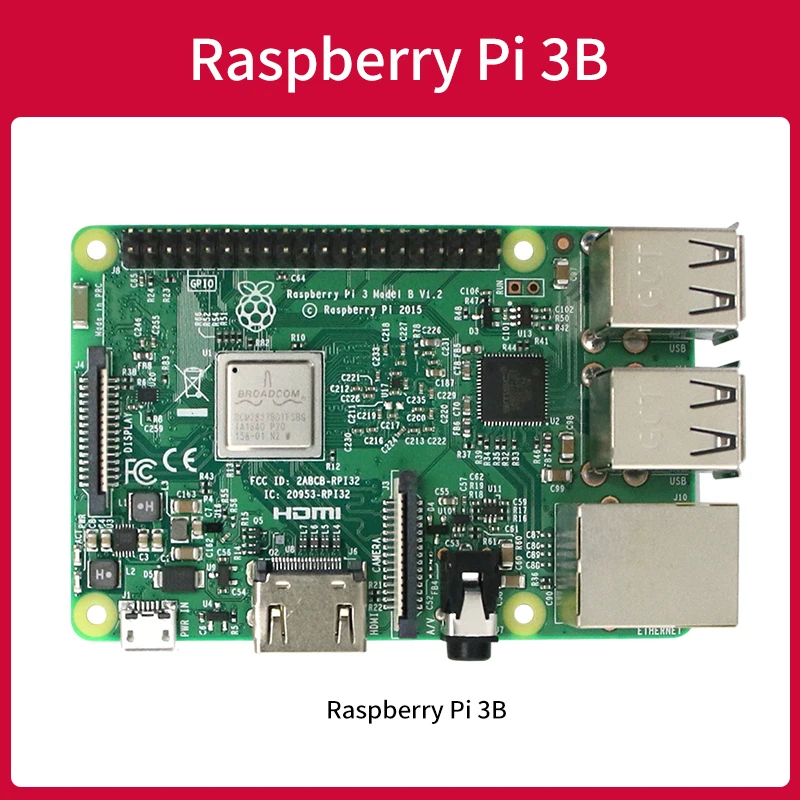 Raspberry Pi 3B 3b+ 3 generacji Raspberry PI 3 Typ B Typ B+ płytka rozwojowa