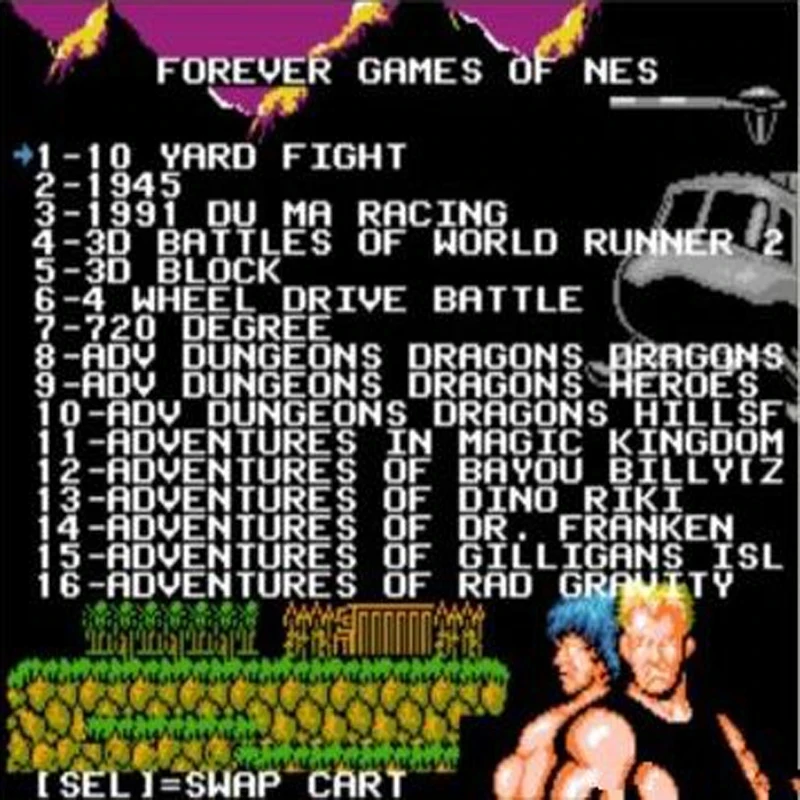 2025 FOREVER DUO GAMES OF 852 in 1 (405+447) خرطوشة ألعاب لعربة ألعاب 60 دبابيس، إجمالي 852 لعبة شريحة فلاش 1024 ميجابايت في الاستخدام