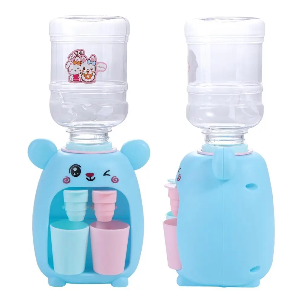 Toy Cartoon Rabbit Kitchen Toy Simulation Water Dispenser Drinking Fountain Toy Drinking Fountain Machine Mini Water Dispenser