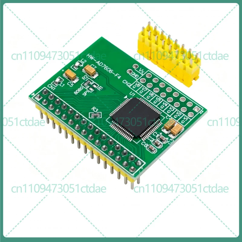 1-5pcs For AD7606 Data Acquisition Module 16 Bit ADC 8 Channel Simultaneous Sampling 200KHz Sampling Rate