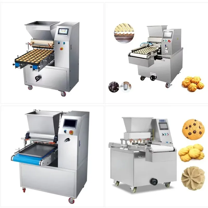 Biscuit Maker Machine, Cookie Depositor Automatic Operation,  Adjustable Speed  for Bakery Production Line