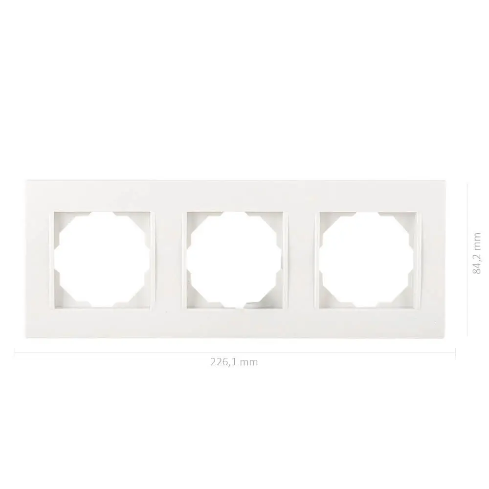 BYOBU – TRIPLE cadre blanc, NETELSAN