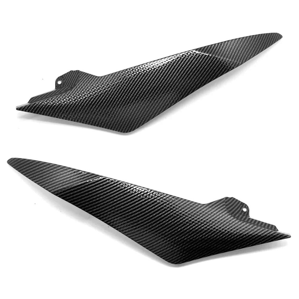 

Hydro Dipped Carbon Fiber Finish Left Right Gas Tank Side Trim Cover Fairing For Yamaha R6 2008-2016 YZF-R6 YZFR6