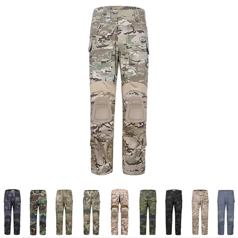 Emerson Combat Pants Emersongear Battlefield Trousers Assault Uniform With Knee Pads Hunting Outdoor Clothes